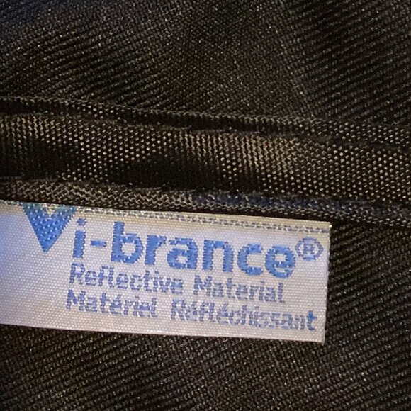 NWT Viking Black Surveyor Safety Vest Size L Reflective Material Class 1 Level 2 - Picture 6 of 8